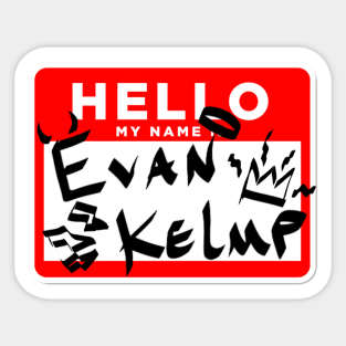 Evan Kelmp Sticker